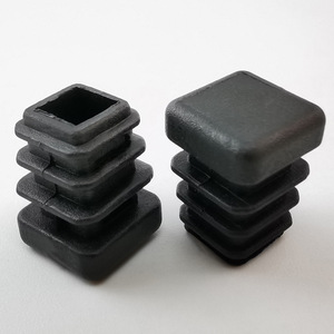 Square Foot Cap Series Plastic <b>Leg</b> Protection Pad Anti Slip Furniture Pads For <b>Table</b> Chair - Product Image 2