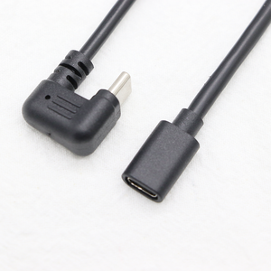 90 grados en forma de U USB C a Micro USB Cable tipo C macho a Micro USB hembra Adaptador convertidor Cable de carga - Product Image 2