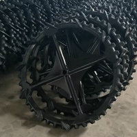 Roue en caoutchouc naturel Mizuta de qualité supérieure, best-seller pour l'amélioration des semoirs et transplanteurs, élargie et anti-affaissement, garantie 2 ans