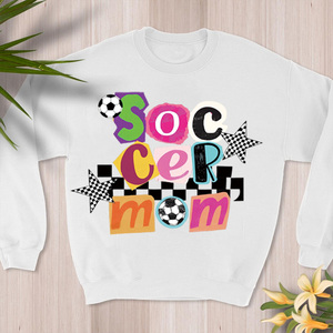 Impressions DTF par transfert thermique HONGCAI pour la famille, le sport et le football, 6 pièces, motifs maman et <span class=keywords><strong>papa</strong></span> footballeurs, pour T-shirts, sweat-shirts et vêtements DIY - Product Image 6