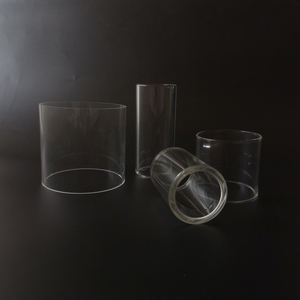 Di alta qualità resistente al calore trasparente tubo di <span class=keywords><strong>vetro</strong></span> borosilicato per <span class=keywords><strong>portacandele</strong></span> copertura antivento - Product Image 3