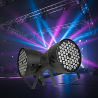 Projecteur PAR LED 160W en métal, 3 en 1, pas cher, avec contrôleur DMX512 sans fil pour les événements DJ, éclairage de scène, lumière mobile/stroboscopique, protection IP20
