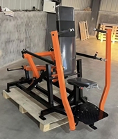 Máquina de Press de Pecho Sentado con Carga de Placas ZY, Equipo de Entrenamiento de Fuerza para Gimnasios Profesionales