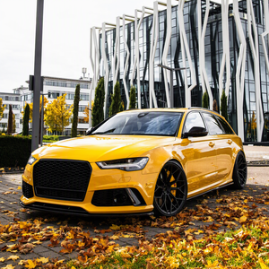 Jantes forgées 6061-T6 de 17 à 24 pouces, 20x9, 21x9.5, 5x112, noires, sport, à motif maillé, compatibles avec <span class=keywords><strong>Audi</strong></span> <span class=keywords><strong>A6</strong></span> S6 <span class=keywords><strong>RS6</strong></span> C7 C8 - Product Image 2