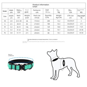 Venta al por mayor de collar de perro táctico de tubo reflectante perro mediano y grande Cofund <span class=keywords><strong>Maura</strong></span> Brador Collar de mascota luminoso especial - Product Image 4
