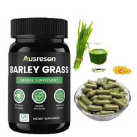 Ausreson OEM Complément alimentaire naturel biologique Extrait d'herbe d'orge Capsules Superaliment Minceur Capsule d'herbe d'orge
