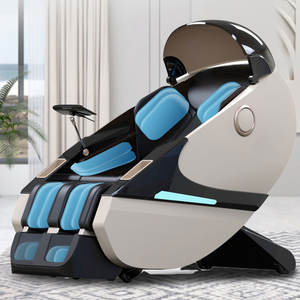 Fauteuil de massage des pieds à <span class=keywords><strong>double</strong></span> mécanisme à gravité zéro avec écran tactile et boutons rapides - Product Image 2