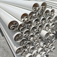 Tuyau en PVC pour télécommunications UPVC DN20mm-DN110, épaisseur de paroi 3,0 mm, robuste, pour projets de pose de câbles à fibres optiques longue distance