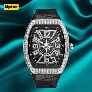 Myriver Nhật Bản phong trào kim cương men's thạch anh thời trang kinh doanh Đồng hồ Nhà cung cấp