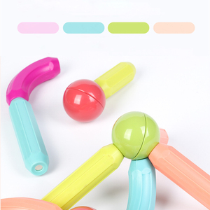Bloques de construcción magnéticos ABS, productos educativos para conectar <span class=keywords><strong>Marble</strong></span> <span class=keywords><strong>Run</strong></span>, juguete educativo para niños - Product Image 4