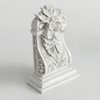 Colonnes romaines modernes en mousse de polyuréthane, faux plâtre, corniches dorées, têtes de poutres, trompe d'éléphant, décoration murale d'hôtel