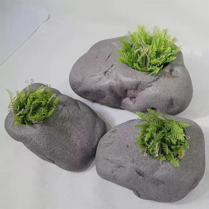Jardinières d'intérieur et d'extérieur, pots surdimensionnés pour plantes, pot <span class=keywords><strong>de</strong></span> fleurs en <span class=keywords><strong>fibre</strong></span> <span class=keywords><strong>de</strong></span> verre, vente chaude, design moderne et minimaliste, différentes tailles - Product Image 5