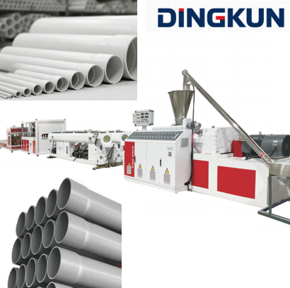 PLC Controlled High Productivity Energy Saving Pipe Extrusion Line for Construction PVC Electrical Conduit Pipe Making Machine
