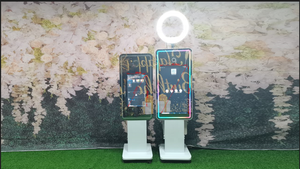 21.5/32 inch tương tác LCD màn hình cảm ứng Photo Booth kiosk Wedding party DSLR Selfie gương Photo Booth máy - Product Image 6