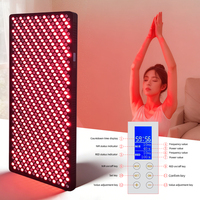 Appareil de luminothérapie rouge REDSKY, 660 nm, 850 nm, 700 LED, 3500 W, panneau pour tout le corps avec base amovible, prise américaine