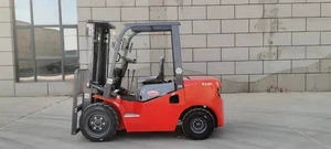 Haute qualité 1 1.5 tonnes 1000 1500kg 4WD 4 roues motrices Mini petite télécommande visuelle tout Terrain chariot élévateur électrique tout-terrain - Product Image 4