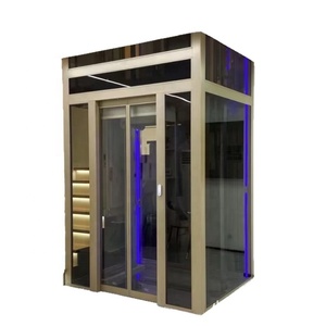 Ascensor Interior de Tres Lados de Cristal, Suministro de Fábrica, <span class=keywords><strong>Buena</strong></span> <span class=keywords><strong>Vista</strong></span>, Opciones de Color, Ascensor Panorámico, Funcionamiento Suave, Ascensor de Observación - Product Image 1