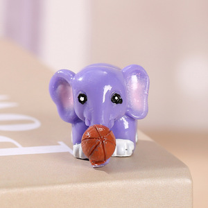 Adorno Creativo de Resina con Forma de <span class=keywords><strong>Elefante</strong></span> para Decoración <span class=keywords><strong>del</strong></span> Hogar, Jardín, Mesa de Arena, Micropaisaje DIY - Product Image 6