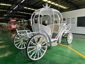 Nouvelle Voiture Électrique Citrouille, Calèche de Cendrillon, Calèche Princesse, Calèche Vintage Élégante et Tendance - Product Image 3