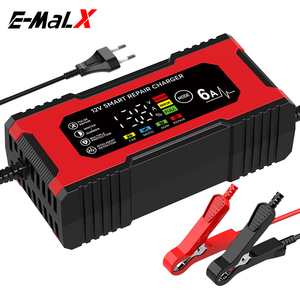 강력한 12V6A 오토바이 자동차 펄스 수리 배터리 충전기 및 유지관리기 CE FCC UL 인증 - Product Image 3