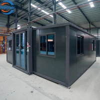 Maisons de plage modulaires de haute qualité WinFair, extensibles, 20 pieds, pour villa auto-construite / maison résidentielle