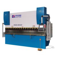 Presse plieuse CNC électro-hydraulique Servo AT-300T 3100mm Machine de pliage de tôle entièrement automatique Aluminium E21/DElEM/CYBELEC