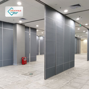 Museum Art Gallery Movable <strong>Partition</strong> Wall Operable <strong>Exhibition</strong> Wall Made Melamine Sliding for Museum Showroom Hospital MDF - Product Image 2