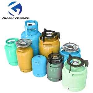 Good Quality 6KG new camping LPG small propane gas cylinder for cooking