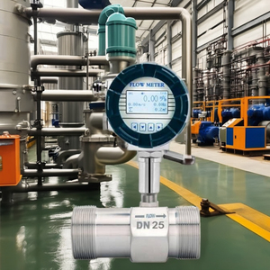 Medidor de Flujo de Agua y Aceite de Acero Inoxidable OEM Personalizable de Alto Flujo con Pantalla LCD y Salida de 4-20 mA DN25 - Product Image 2