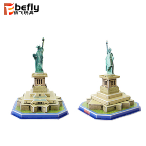 Kit de construction en papier <span class=keywords><strong>3D</strong></span> de la <span class=keywords><strong>Statue</strong></span> de la Liberté célèbre en EPS, 29 pièces - Product Image 4