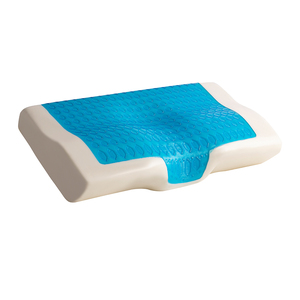 Bantal Leher Berbahan Busa Memori Gel <span class=keywords><strong>Visco</strong></span> Elastis Berlapis Dingin dengan Pola Solid, Fitur Peredaran Udara, dan Fitur Pendingin, Gaya Mewah - Product Image 5