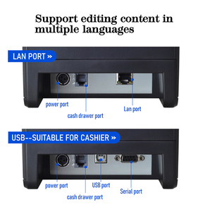 Vente chaude XP-N160II 3 pouces 80mm 160mm/sec USB Wi-Fi <span class=keywords><strong>imprimante</strong></span> de reçus de bureau pour magasin de détail POS Linux système d'exploitation <span class=keywords><strong>pas</strong></span> <span class=keywords><strong>cher</strong></span> - Product Image 4