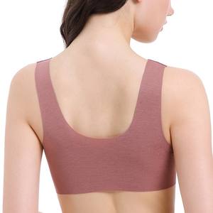 Sujetador de lencería sexy con copas abiertas, cuello halter, talla grande, de encaje, push-up, sin aros, sin costuras, transpirable, con efecto moldeador 5D - Product Image 3