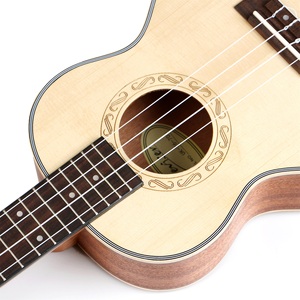 <span class=keywords><strong>Ukulele</strong></span> <span class=keywords><strong>concert</strong></span> <span class=keywords><strong>Deviser</strong></span> UK26-70S avec table en épicéa massif et fond et côtés en sapelli - Product Image 3