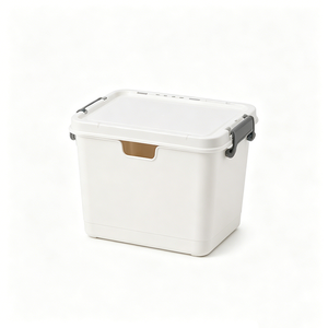 Customized <b>Plastic</b> Storage Box Wholesale Desktop Makeup Organizer <b>Baskets</b> <b>Plastic</b> Products with Drawers Storage Container for Co - Product Image 3