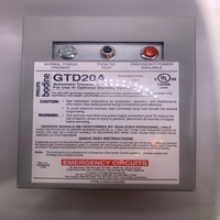 PLC Bodine GTD20A, Commutateur Automatique, Relais de Commande d'Éclairage 120/277V, Vente Directe Usine
