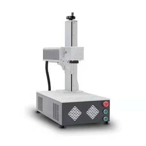 Machine de marquage laser fibre 20W 30W 50W pour gravure sur acier et stylos, CNC, refroidie par air, portable, de table, personnalisable par IA, multifonctionnelle, compatible DXF - Product Image 2