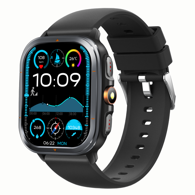 TS500 Outdoor GPS Positioning Navigation 450mAh Large Battery 1ATM Waterproof GPT Assistant Men Women Sport Unisex Smart Watches