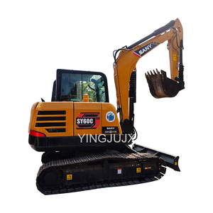 Excavadora Sy60c, Excavadora Pequeña, Suministro de Exportación, Bajo Precio, Garantía de Calidad, Bajo Número de Horas de Funcionamiento - Product Image 5