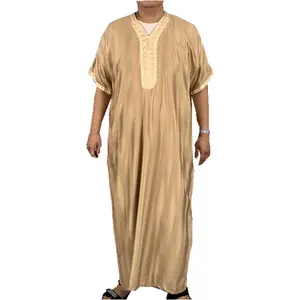 Islamische Kleidung Blitz für Gebet muslimische Männer arabische arabische Thobe Jubba für muslimische Männer