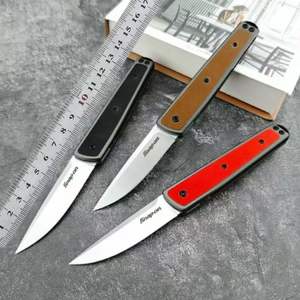 Cuchillo multifuncional plegable de alta dureza, táctico, portátil, para defensa personal, camping y frutas. - Product Image 1