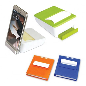 JCX/Multi-function Plastic Sticky Notes Stand with Phone Holder