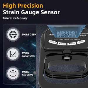 Dinamómetro de empuñadura electrónico recargable ProCircle, probador de fuerza de empuñadura de Fitness inteligente y dispositivo de conteo - Product Image 6