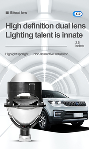 Système d'éclairage automobile pour voitures, phare <span class=keywords><strong>LED</strong></span> de <span class=keywords><strong>3</strong></span> pouces, 45 W, 5500 K, faisceau haut et bas, double puce <span class=keywords><strong>LED</strong></span>, lentille de projecteur Bi <span class=keywords><strong>LED</strong></span> - Product Image 5