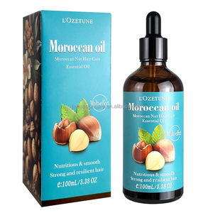 Logotipo personalizado, aceite de esencia para el cuidado del cabello <span class=keywords><strong>Moroccanoil</strong></span>, cuidado restaurador, nutritivo, aceite de argán marroquí Natural puro 100% - Product Image 1