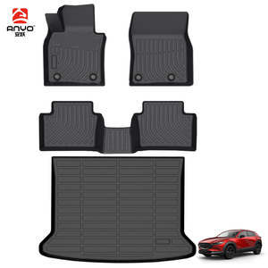 Tapis de sol de voiture 3D toutes saisons sur mesure pour Mazda CX30 CX-30 FWD 2020-2025 Tapis de sol de voiture Tapis de <span class=keywords><strong>coffre</strong></span> - Product Image 2