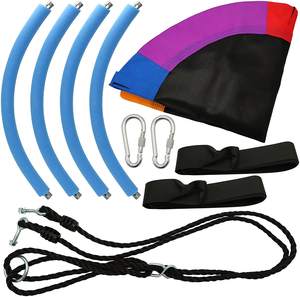 Unieke 40 ''Kleurrijke Buitenterras Kinderen <span class=keywords><strong>Nest</strong></span> Cirkelvormige Hangende Schommel Verstelbaar Voor Kinderen - Product Image 3