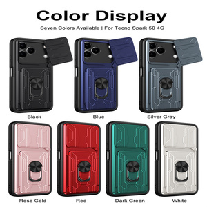 Support magnétique pour voiture Lichicase, porte-cartes <span class=keywords><strong>portable</strong></span>, étuis pour téléphone Tecno Spark 50 Pova Curve 2, étui de protection - Product Image 1