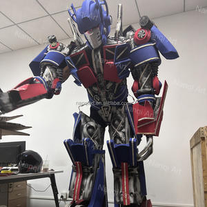 Disfraz <span class=keywords><strong>de</strong></span> Robot Azul para Adultos <span class=keywords><strong>de</strong></span> Alta Calidad, Material EVA, para Publicidad, Agencias, Cosplay <span class=keywords><strong>de</strong></span> Películas y Programas <span class=keywords><strong>de</strong></span> Televisión <span class=keywords><strong>Famosos</strong></span>, con Luces LED - Product Image 2