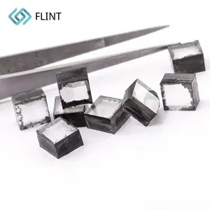 FLINT sentetik elmas 6 CT büyük boy kaliteli endüstriyel CVD kaba D VVS elmas fabrika fiyat